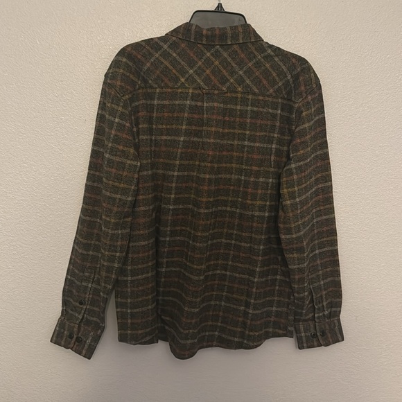 RVCA Hughes Flannel Shirt - Men's Shirts in Warm Grey size M - Picture 6 of 6